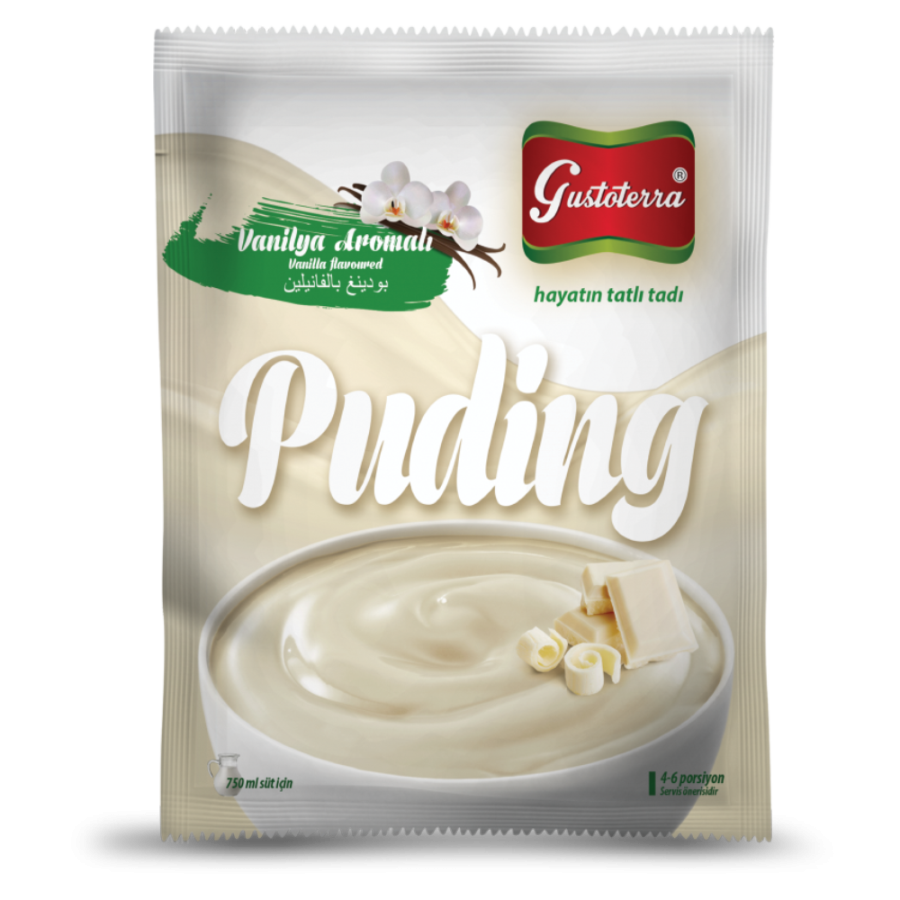 Vanilya Aromalı Puding