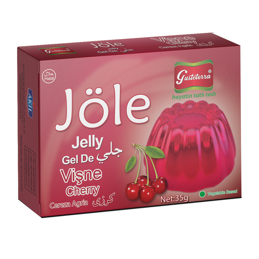 Vişne Aromalı Bitkisel Jöle